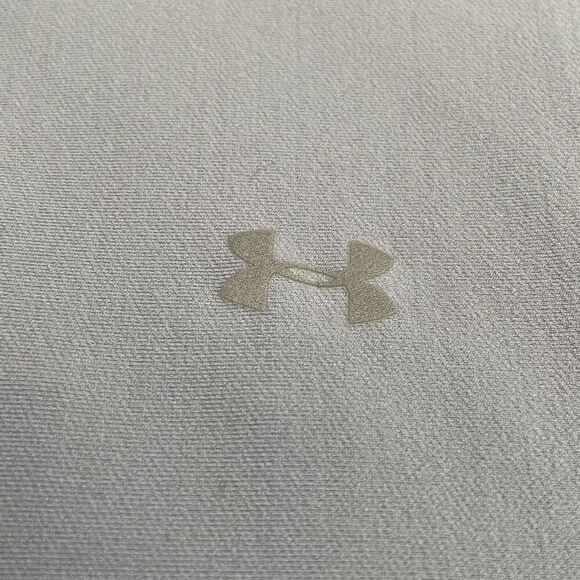 Under Armour 1/2 Zip Mock Turtle Long Sleeve Light Dry-Fit Sweatshirt Gray Blue - Picture 6 of 8